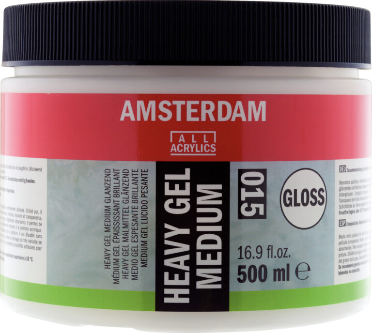 Amsterdam Heavy gel medium glanzend 015 pot 500 ml