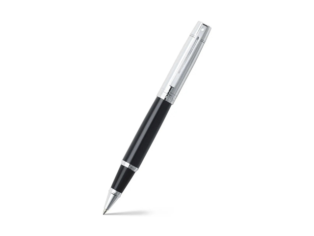 Rollerball SHEAFFER 300 E9314 Black barrel chrome cap