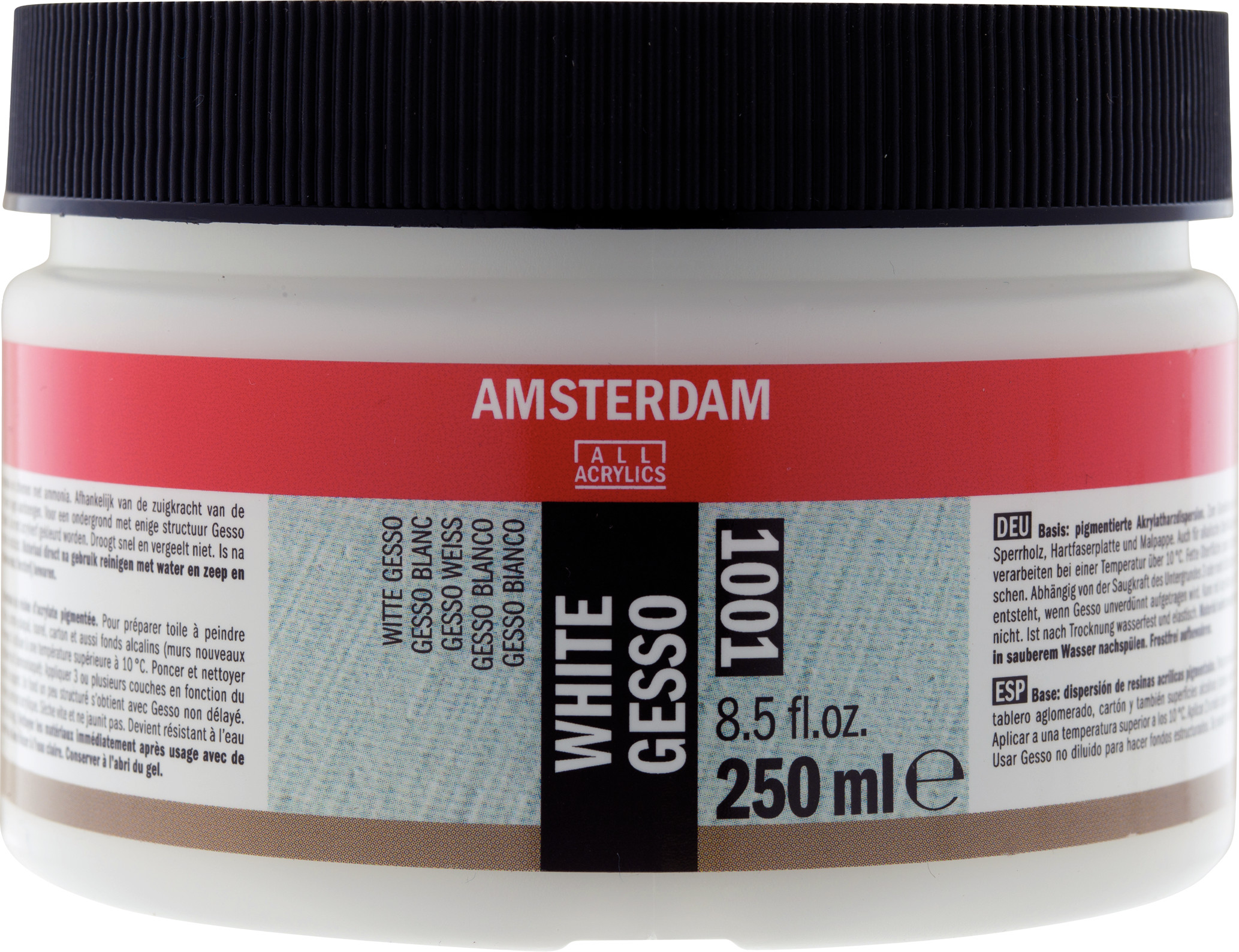 Amsterdam Wit gesso 1001 pot 250 ml