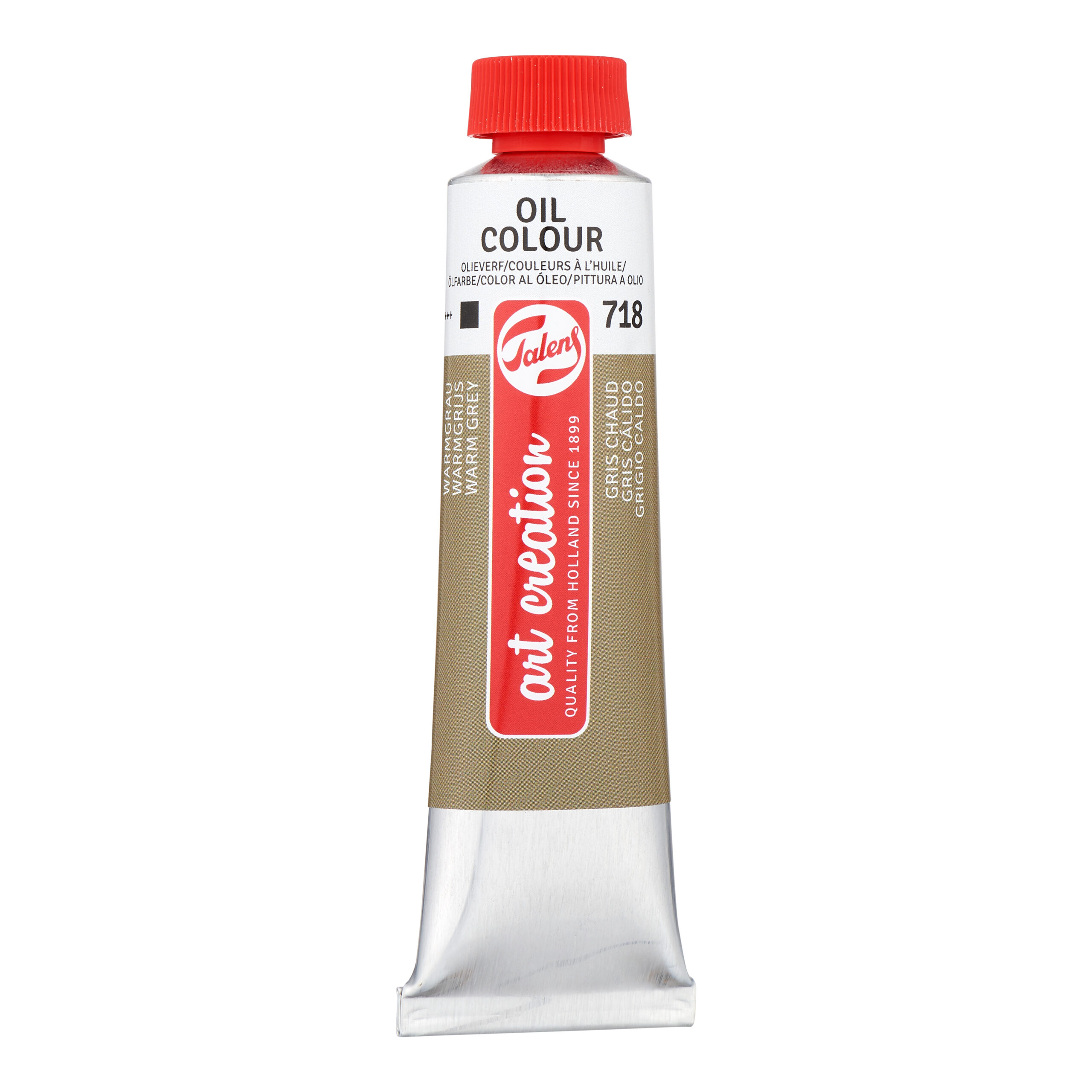 Talens Art Creation Olieverf Tube 40 ml Warmgrijs 718