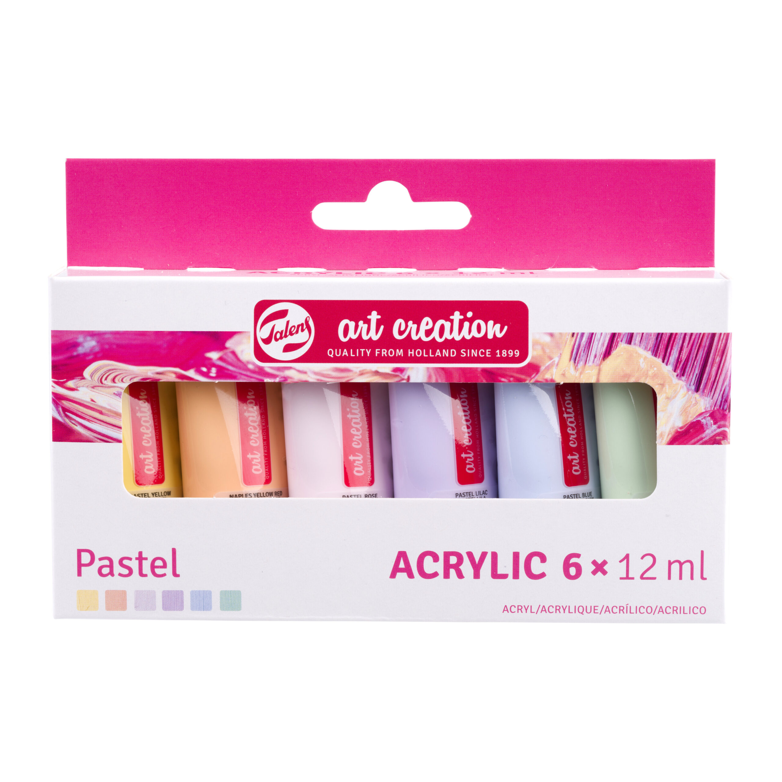 Talens Art Creation Acrylverf set Pastel | 6 x 12 ml