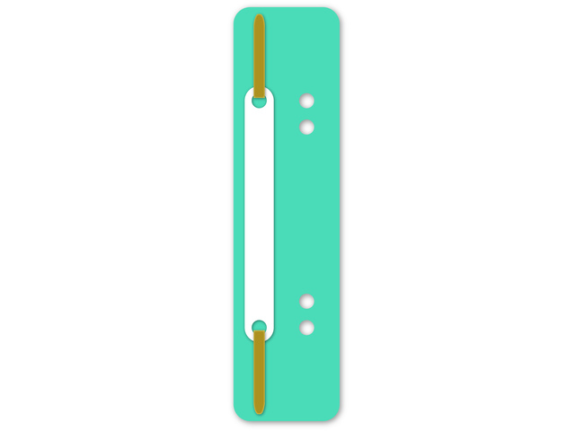 Snelhechterstrip Kangaro 2r PP doos 100(4x25stuks) l.groen