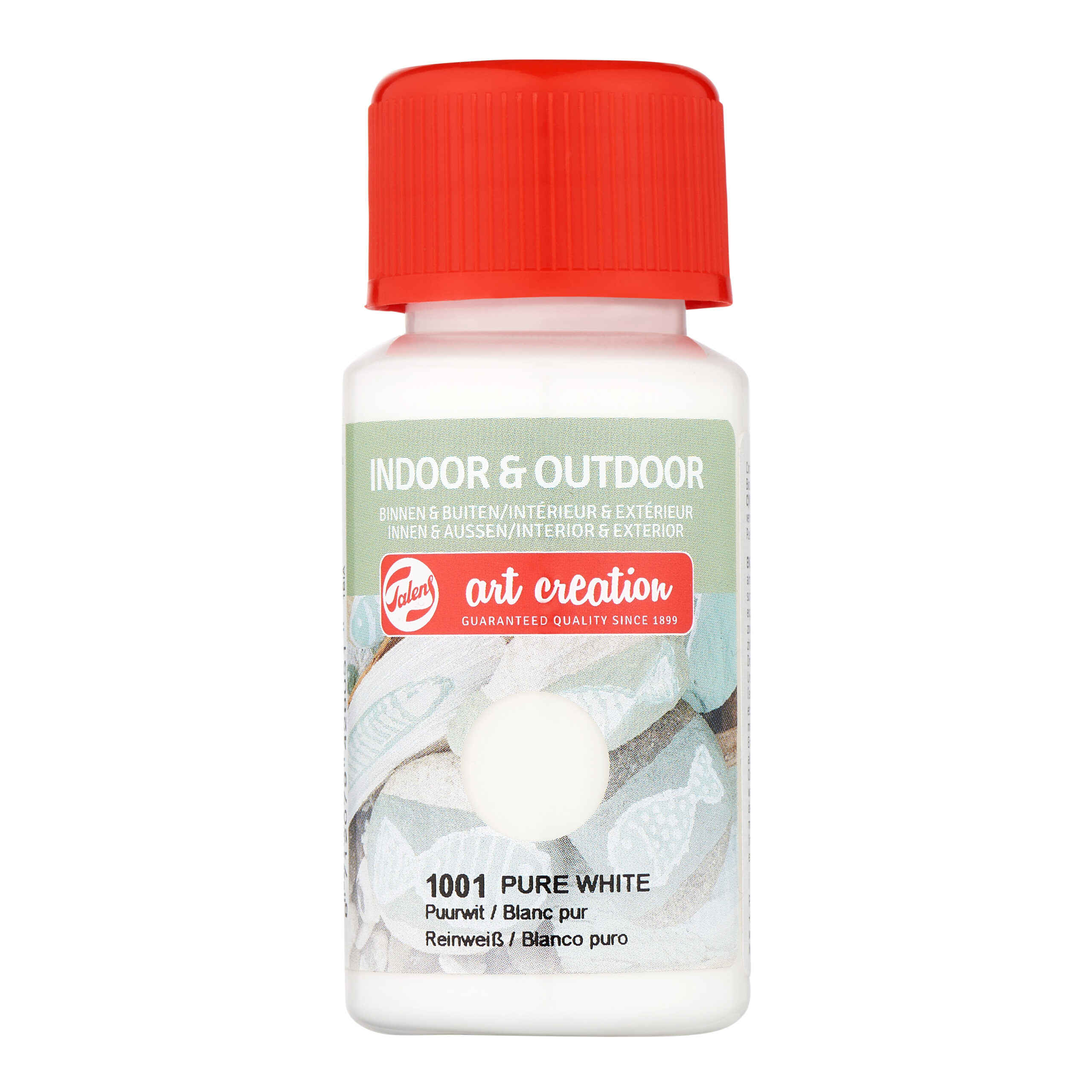 Talens Art Creation Binnen & Buiten Fles 50 ml Puurwit 1001