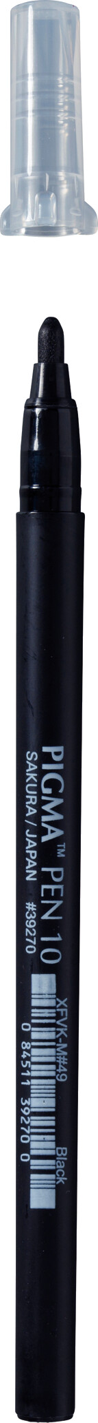 Sakura Pigma Pen 10 - 0.7 mm - Zwart