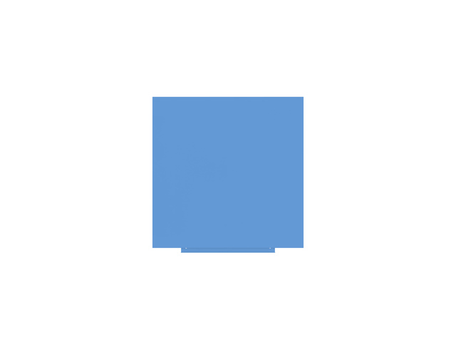 Whiteboard Rocada Skincolour 100x100cm blauw gelakt