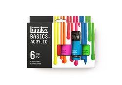 Liquitex Basics Set 6x22ml - Fluorescent