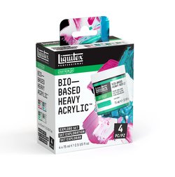 Liquitex Bio-Based Heavy Acrylic 4X75ml Set Color