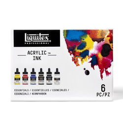 Liquitex Professional Acrylic Ink Essentials Set 6 x 30ml