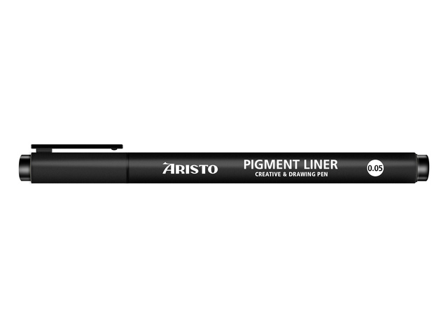 Pigmentliner Aristo GEOCol 0,05 zwart