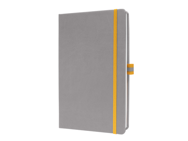 Notitieboek Linescape A5 licht grijs lijn 176 pag 80gr HC