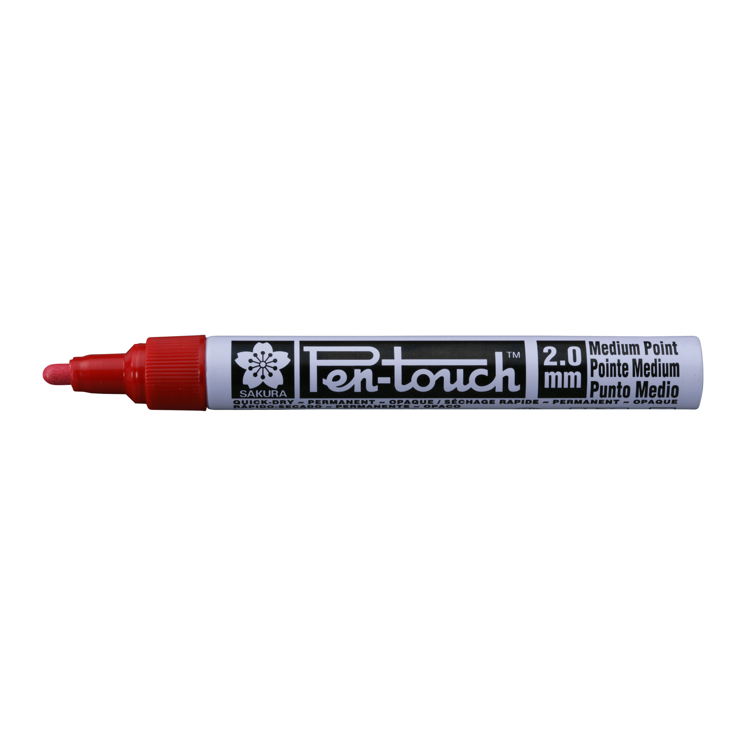 Sakura Pen-Touch Medium Rood