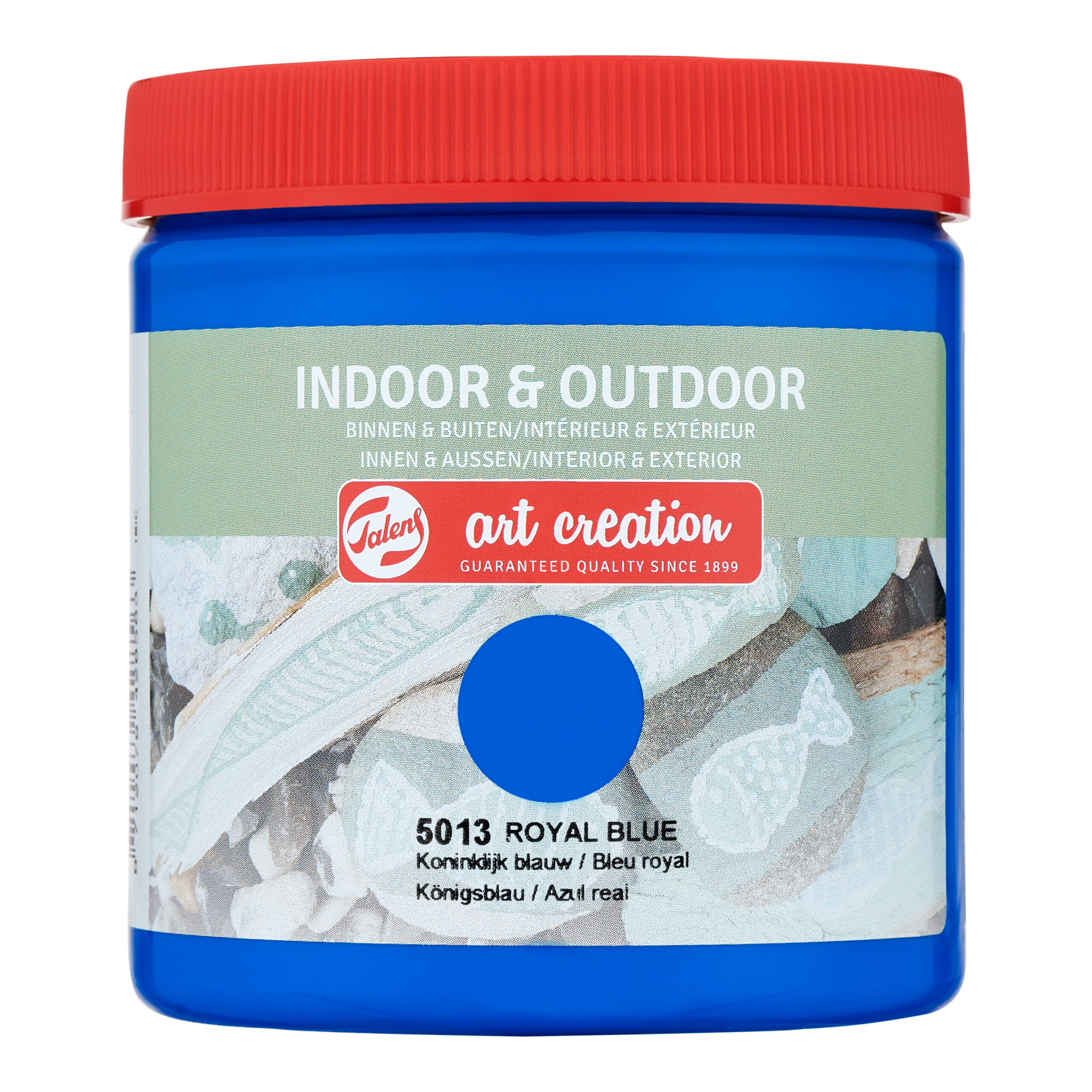 Talens Art Creation Binnen & Buiten Pot 250 ml Koninklijk Blauw 5013