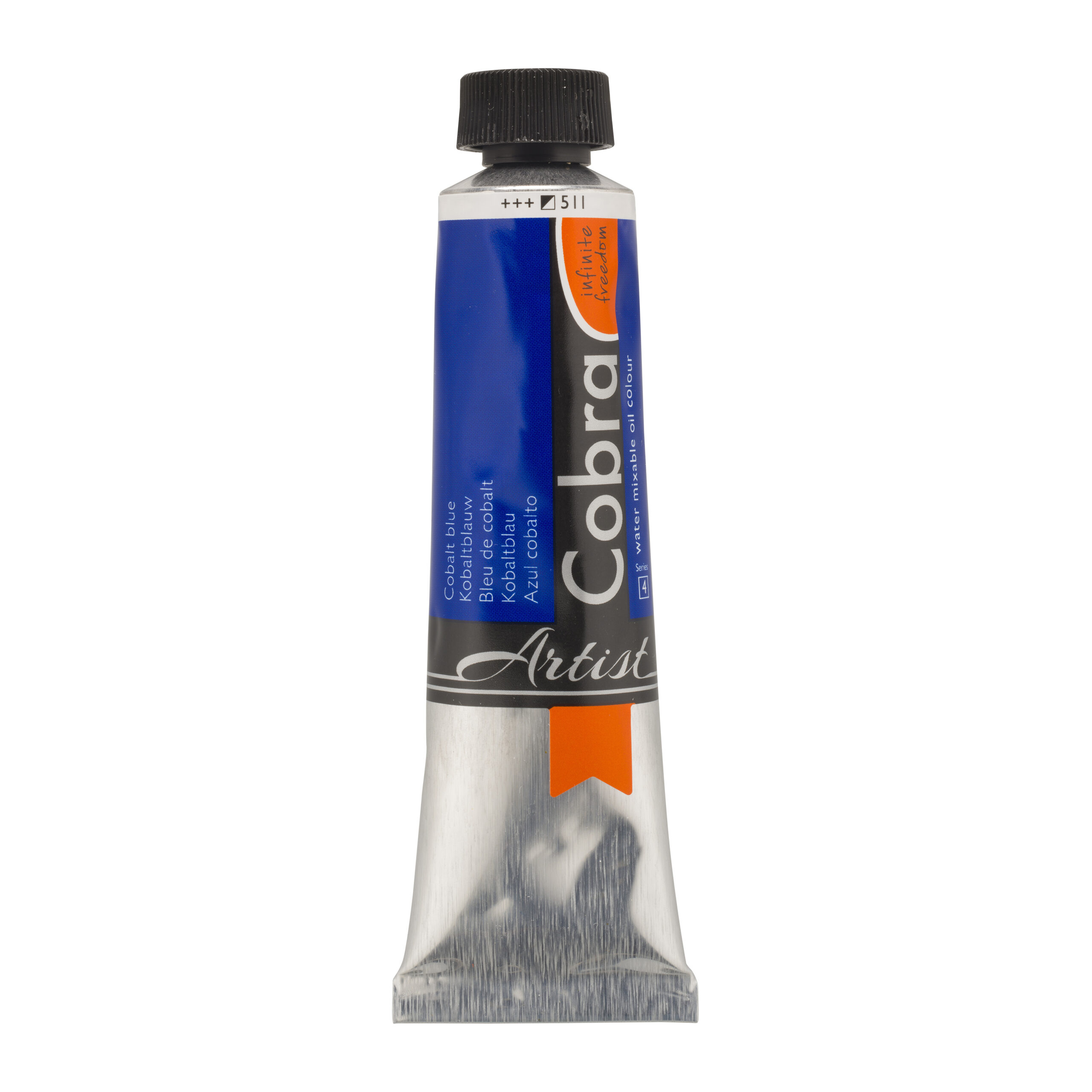 Cobra Artist Water Vermengbare Olieverf Tube 40 ml Kobaltblauw 511