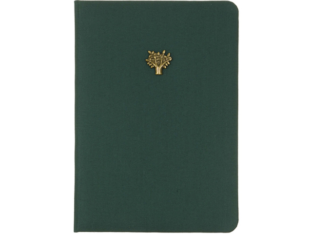 Notitieboek Eccolo Essential Green Tree lijn ca.13x18cm 80