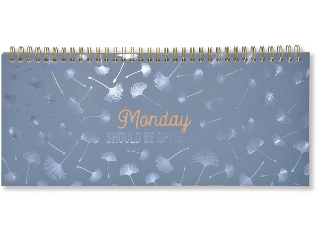 Deskplanner Natural Beauty spiraal krimp a 2 stuks