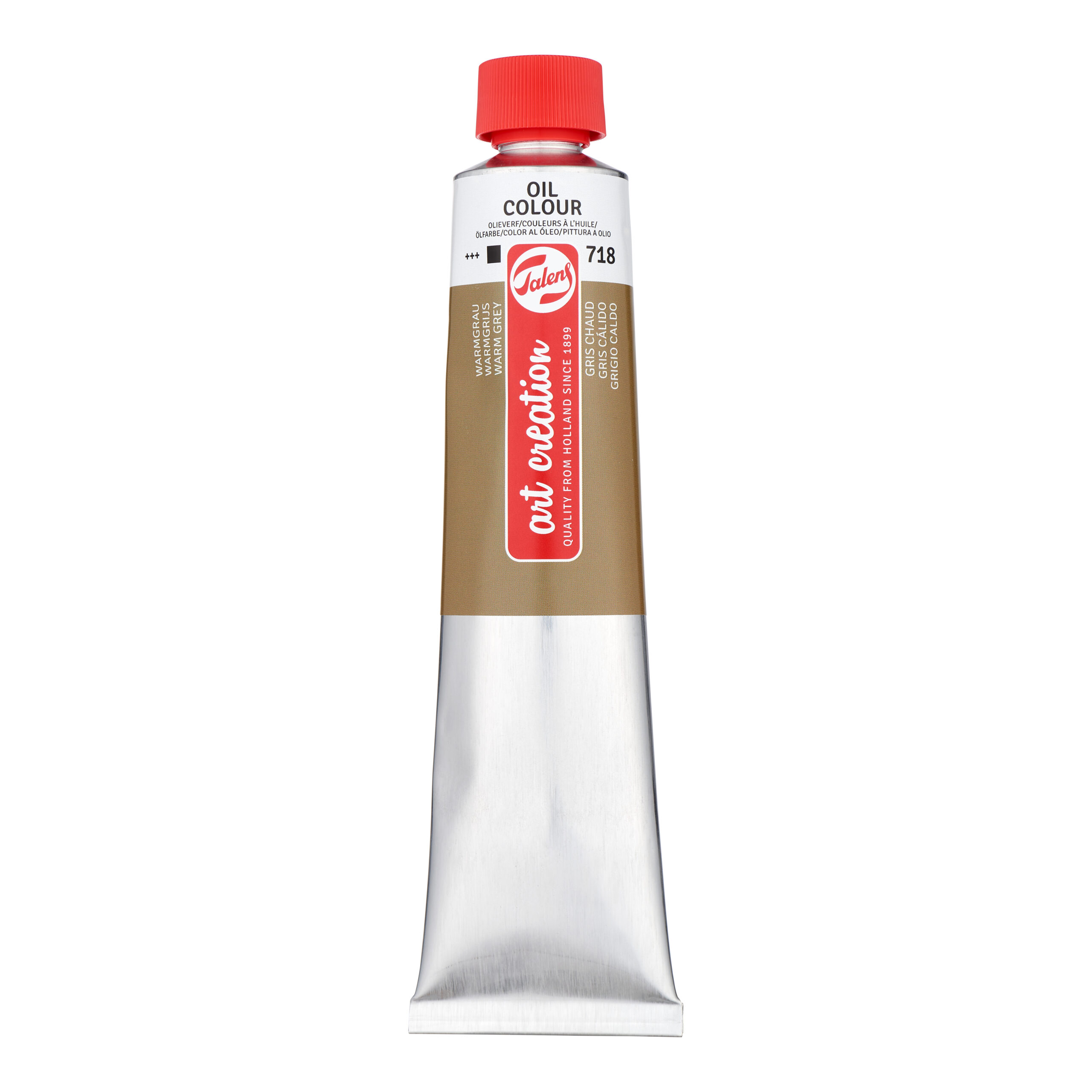 Talens Art Creation Olieverf Tube 200 ml Warmgrijs 718