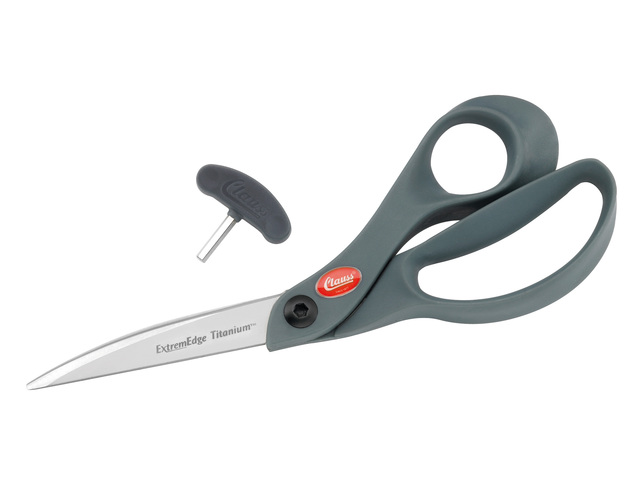 Schaar Clauss titanium 23cm Extreme Edge, nastelbaar