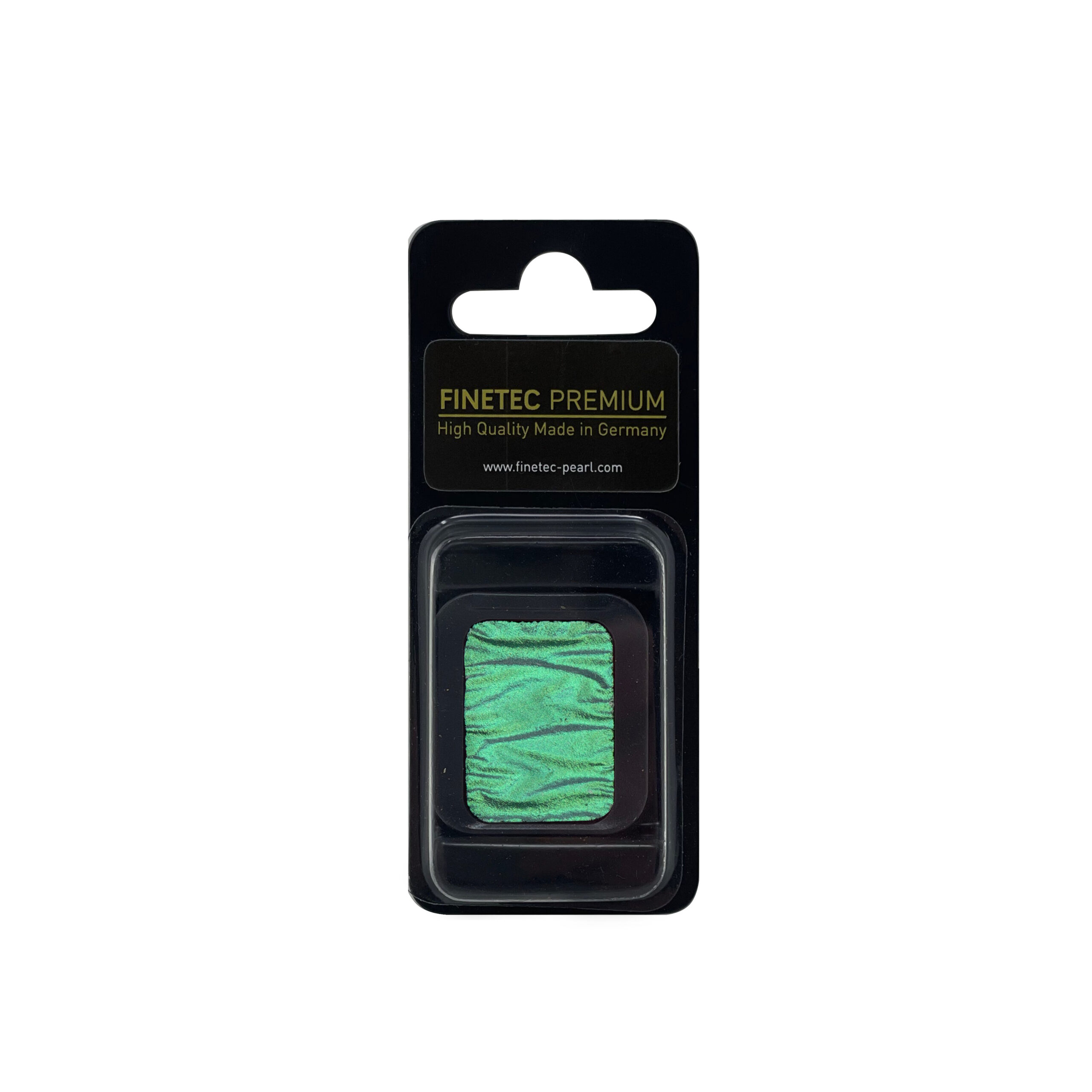 FINETEC® Premium parelmoer aquarelverf napje | High Chroma Groen