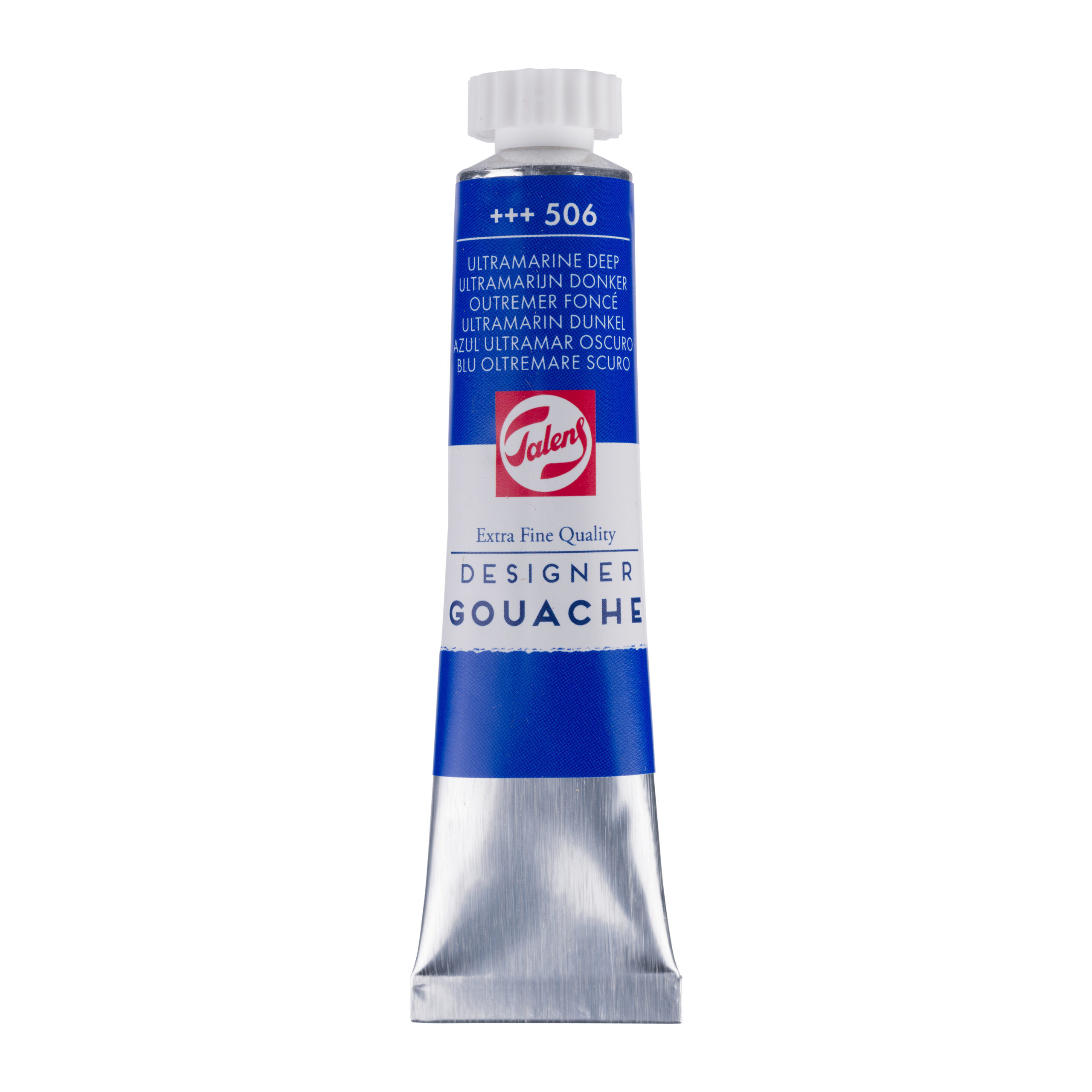 Talens Gouache Extra Fine Quality Tube 20 ml Ultramarijn Donker 506