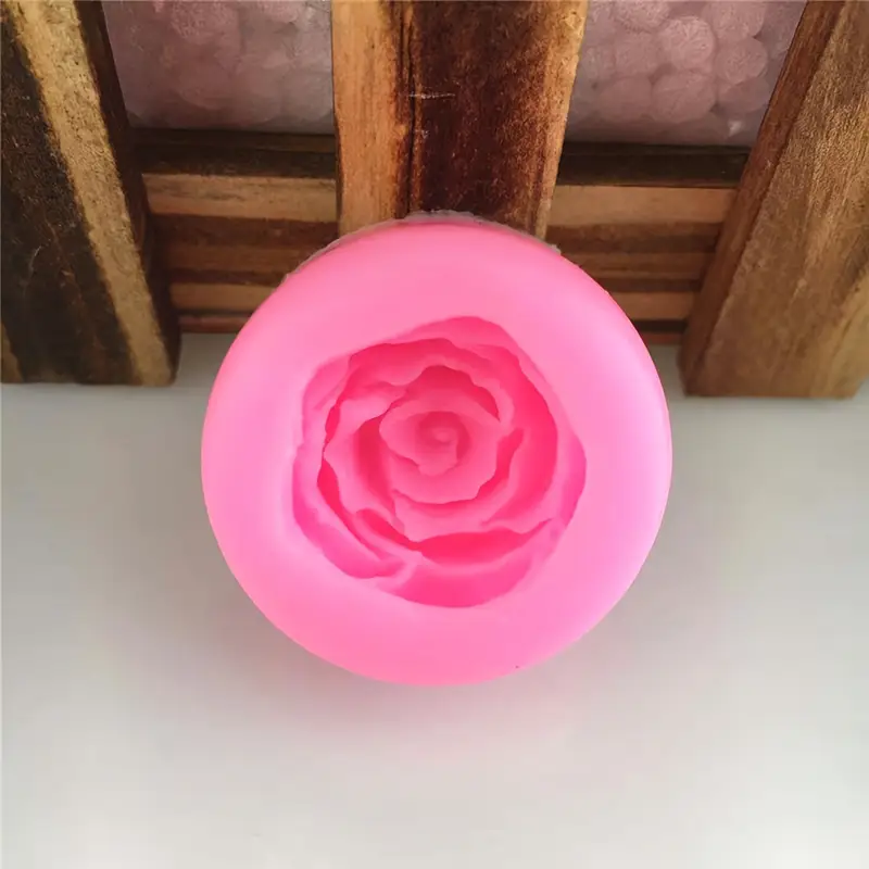 Rozenbloemen Siliconen Mal, 3D Fondantvorm