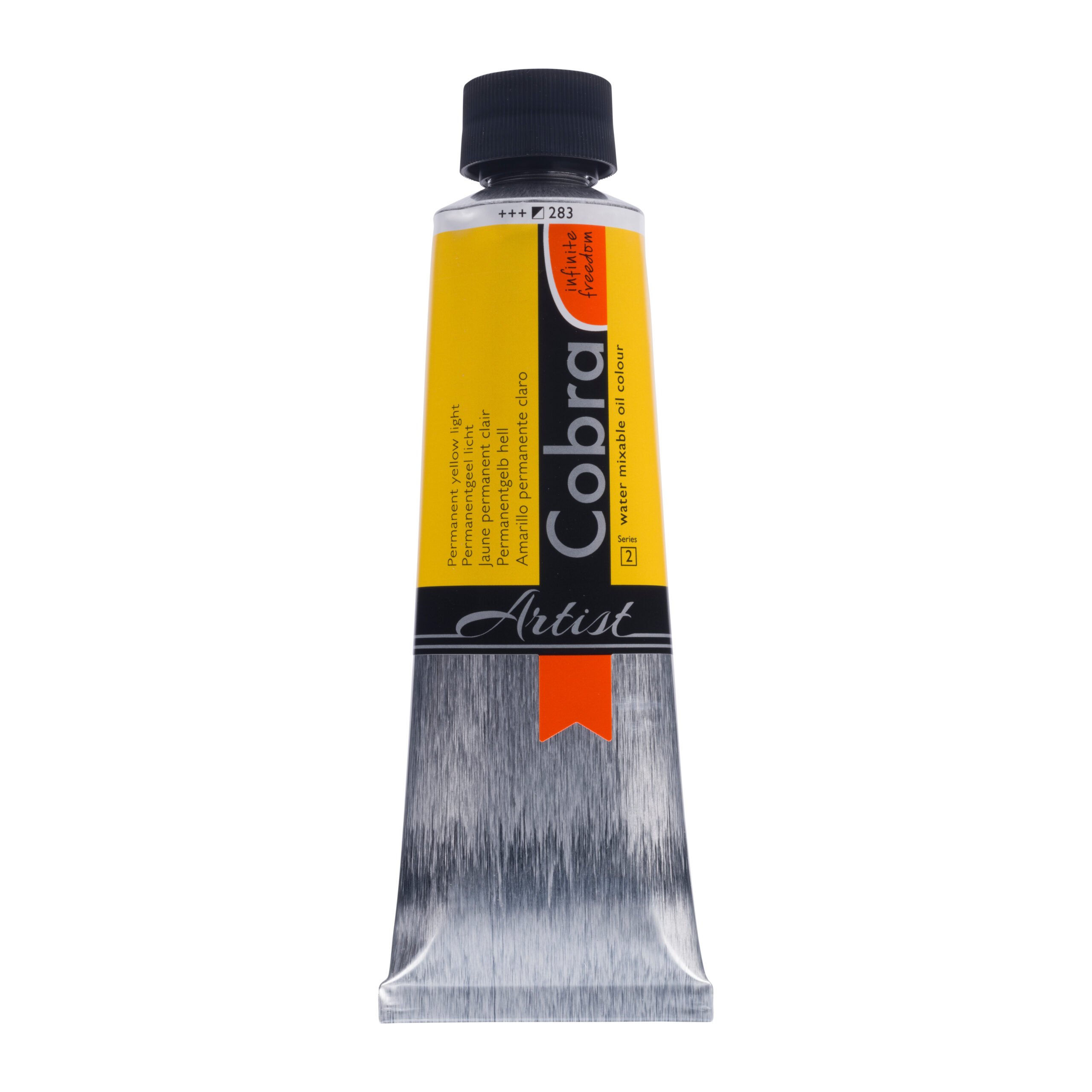 Cobra Artist Water Vermengbare Olieverf Tube 150 ml Permanentgeel Licht 283