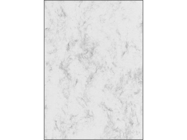 Designpapier Sigel A4 90grs marmer grijs pak 100 vel