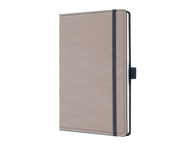 Notitieboek Conceptum A5 beige punt-gelijnd 194pag 80gr HC