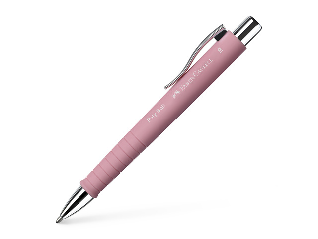 Balpen FC Polyball XB licht roze