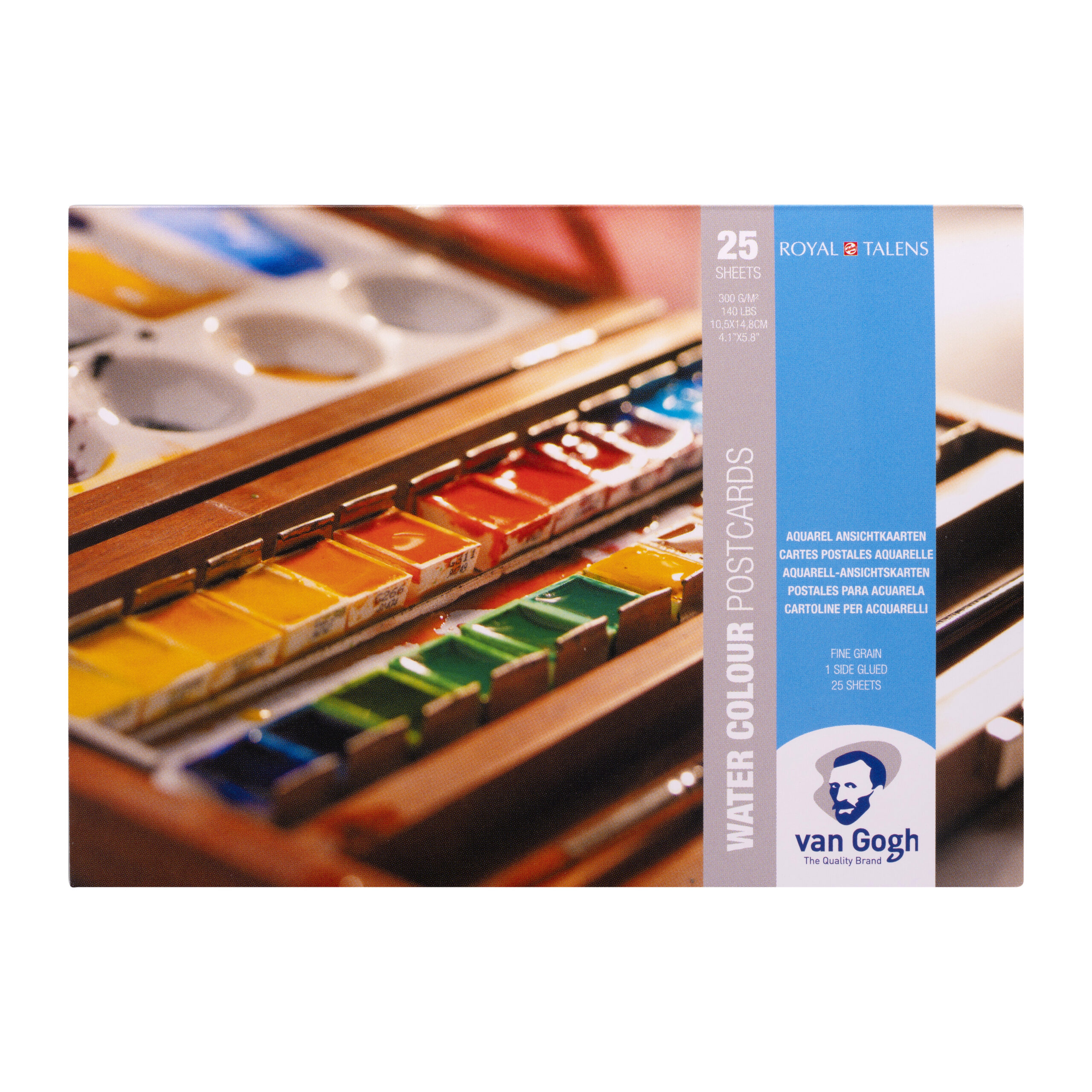 Van Gogh Aquarelverf Postkaart 10,5 x 14,8 cm 300 g 25 vellen