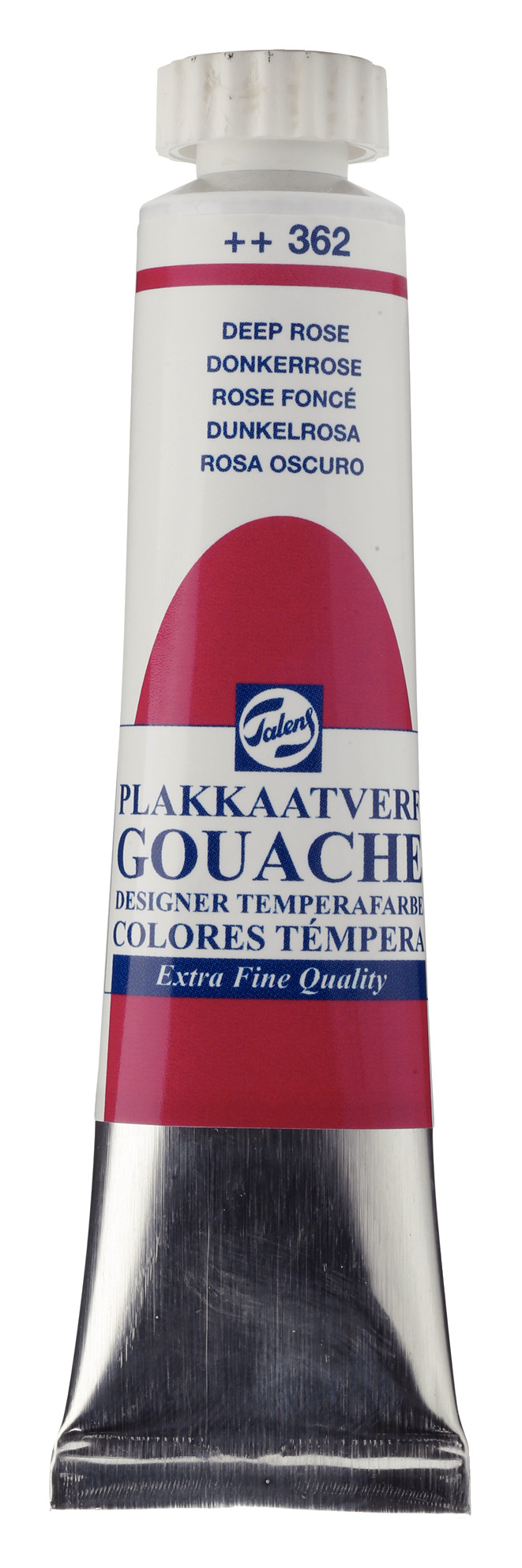 Talens Gouache Extra Fine Quality Tube 20 ml Donkerroze 362