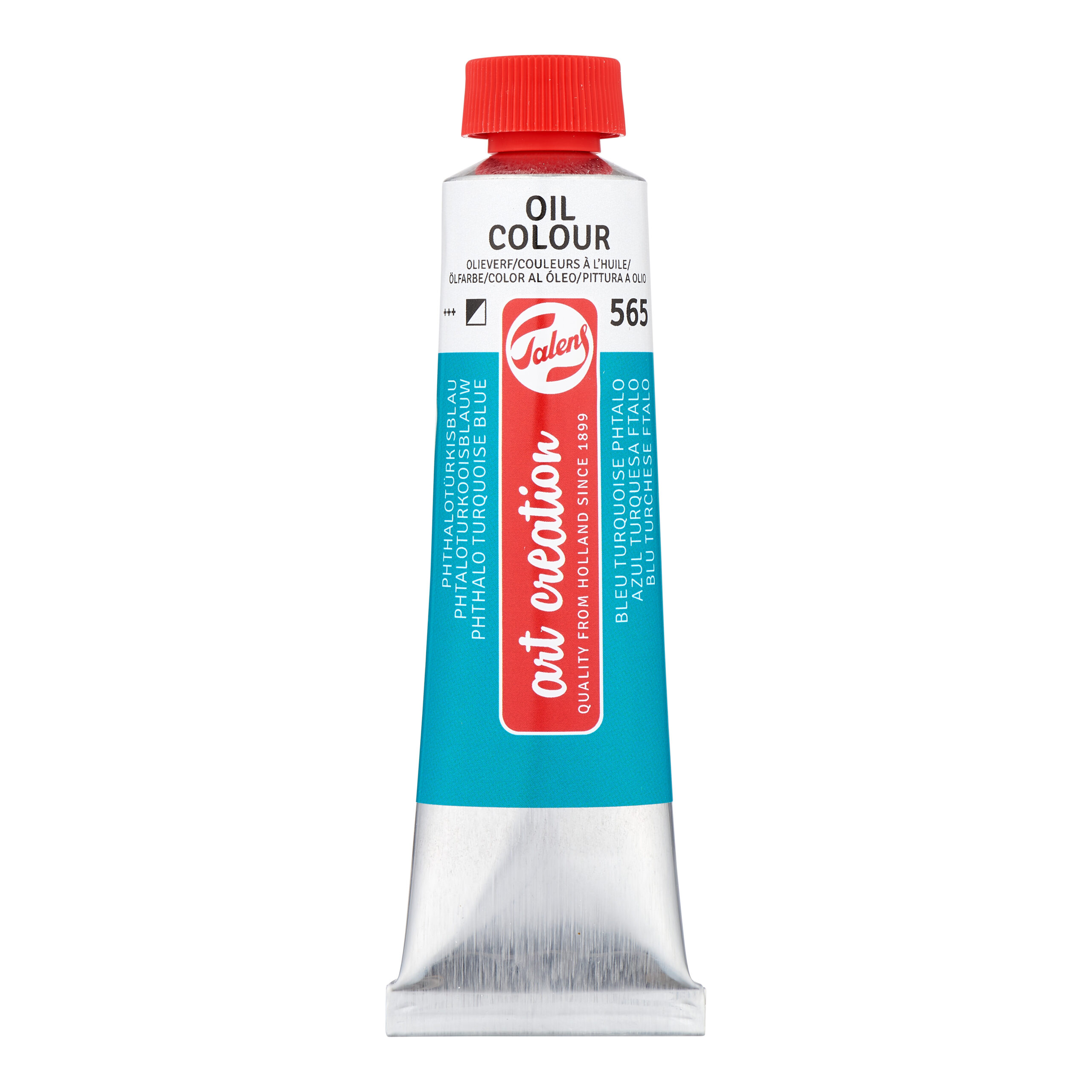 Talens Art Creation Olieverf Tube 40 ml Phtaloturkooisblauw 565