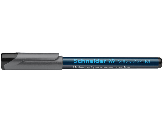 Marker Schneider Maxx 224 M 1,0mm permanent zwart