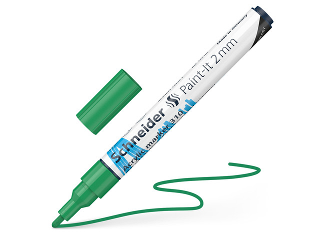 Acryl Marker Schneider Paint-it 310 2mm groen