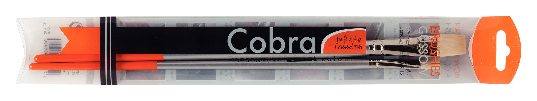 Cobra Olieverfpenselen Set Serie 215 (No. 10-16)