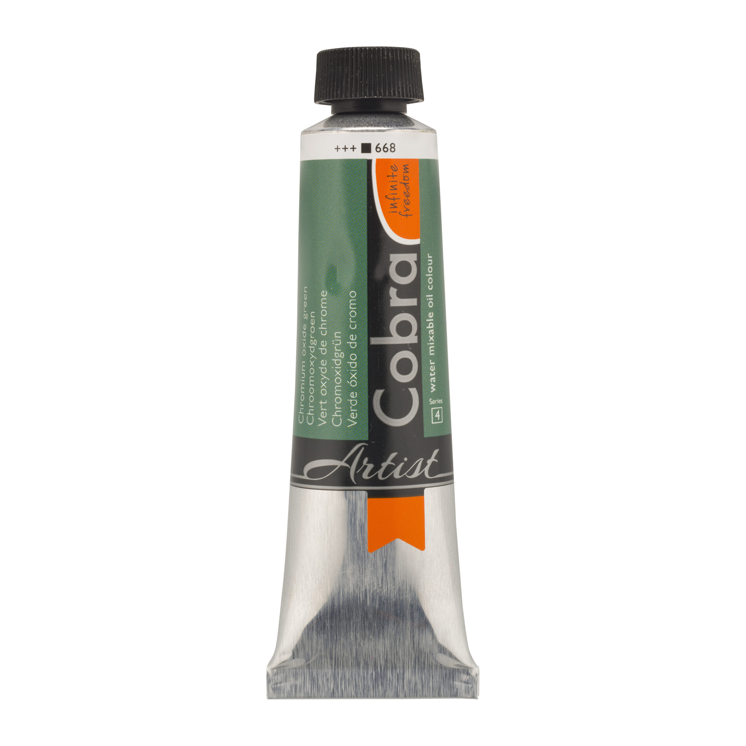 Cobra Artist Water Vermengbare Olieverf Tube 40 ml Chroomoxydgroen 668