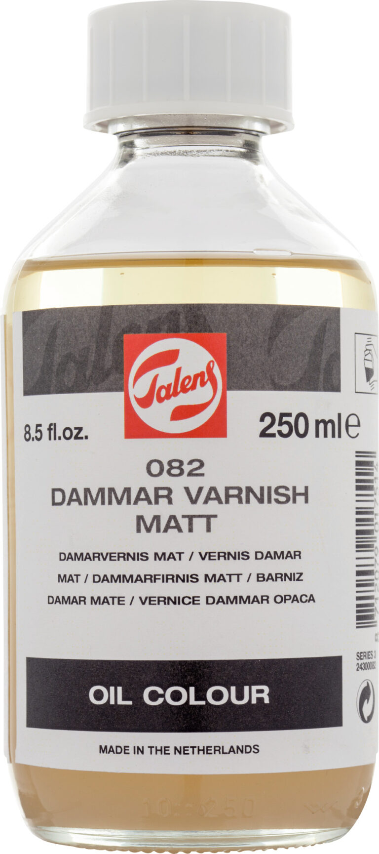 Talens Damarvernis Mat 082 Fles 250 ml