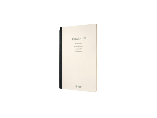Notitieschrift Conceptum Flex A5, chamois 80gr, kanban