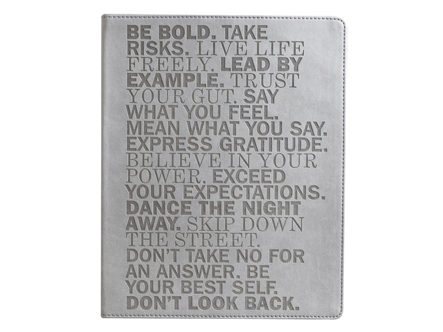 Notitieboek Eccolo Gray Bee Bold lijn ca. 20x25cm 80gr.