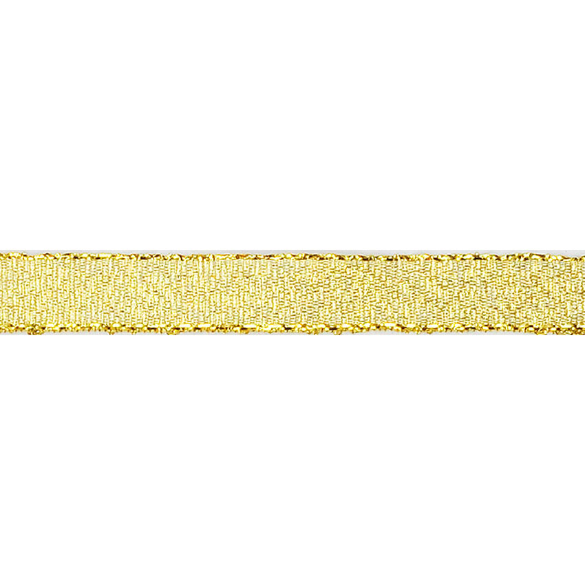 Meyco Goudkleurige taft, 10 mm, 50 m