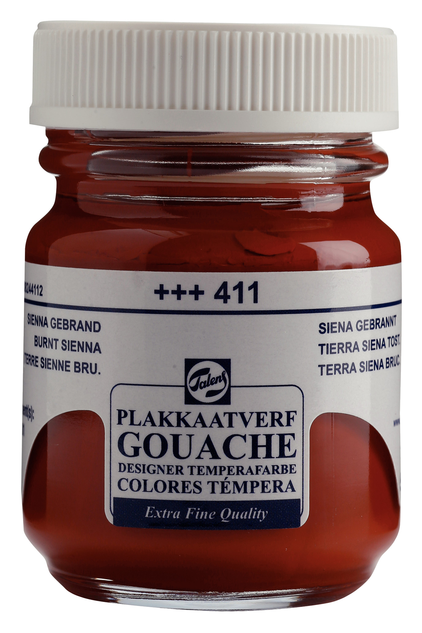 Talens Gouache Extra Fine Quality Fles 50 ml Sienna Gebrand 411