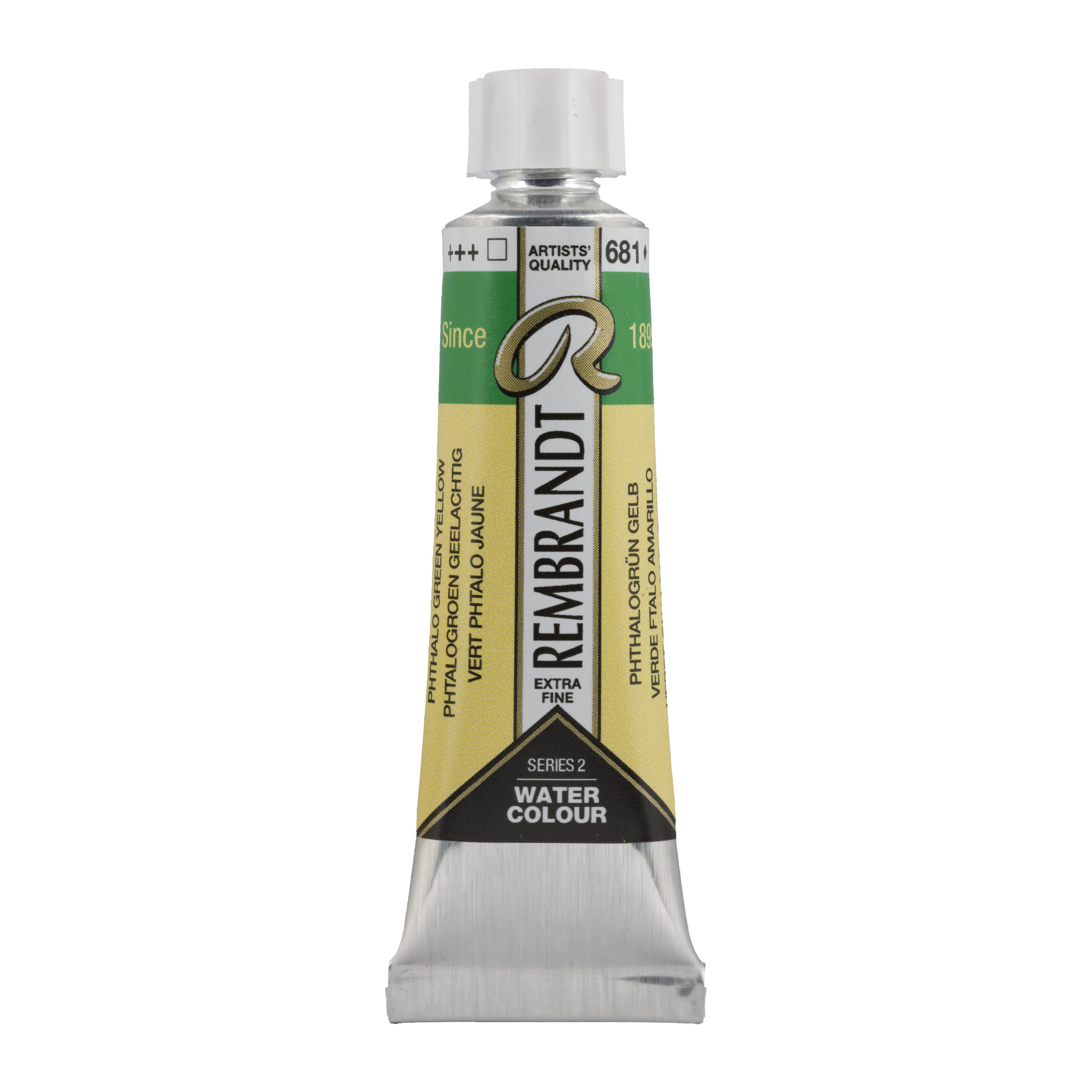 Rembrandt Aquarelverf Tube 10 ml Phtalogroen Geelachtig 681