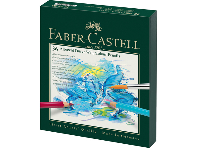 Faber Castell Albrecht Dürer Aquarelkleurpotloden Studio Box à 36 St