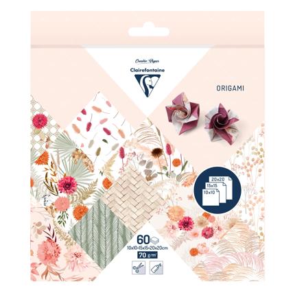 Clairefontaine Origami 3 Sizes 60sh