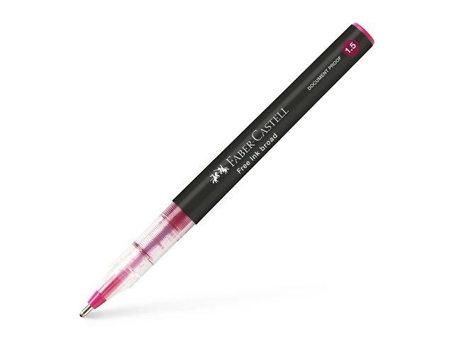 Inktroller FC 1.5mm wijnrood met venster om