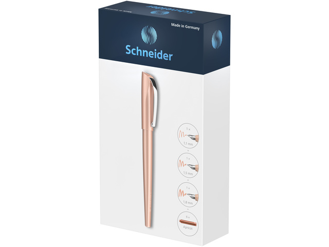 Giftbox Schneider Callissima Abrikoos, Vulpen met punt