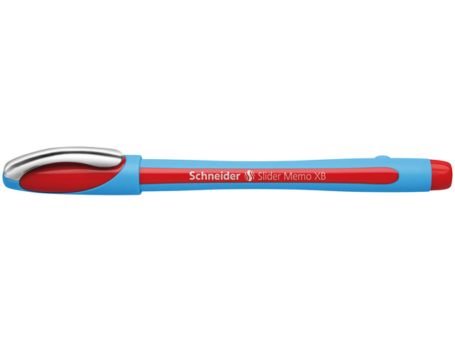 Balpen Schneider Memo XB 1,4mm kogelbreedte rood