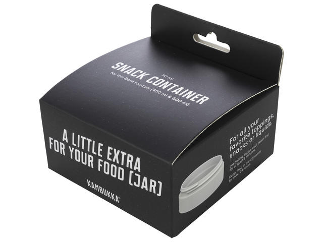 Snackdoosje KAMBUKKA 75ml grey geschikt voor alle