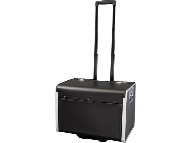 Trolley pilotenkoffer Alassio Parma 37 x 53 x 37 cm zwart