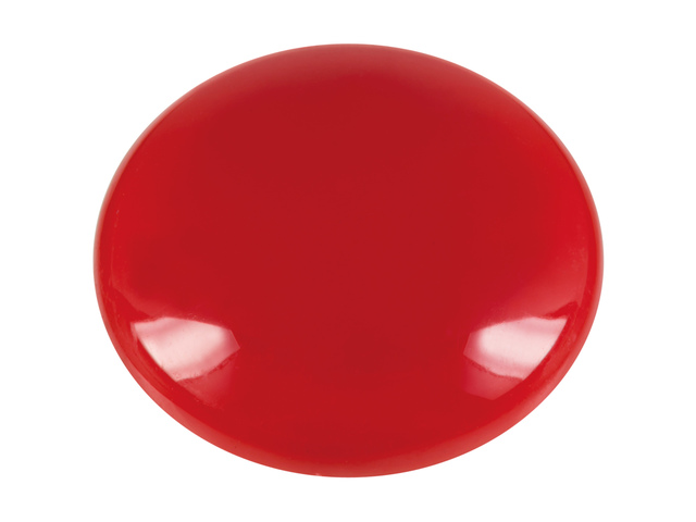 Magneet Westcott rood pak à 10st. Ø 25mmx11,8mm, 300