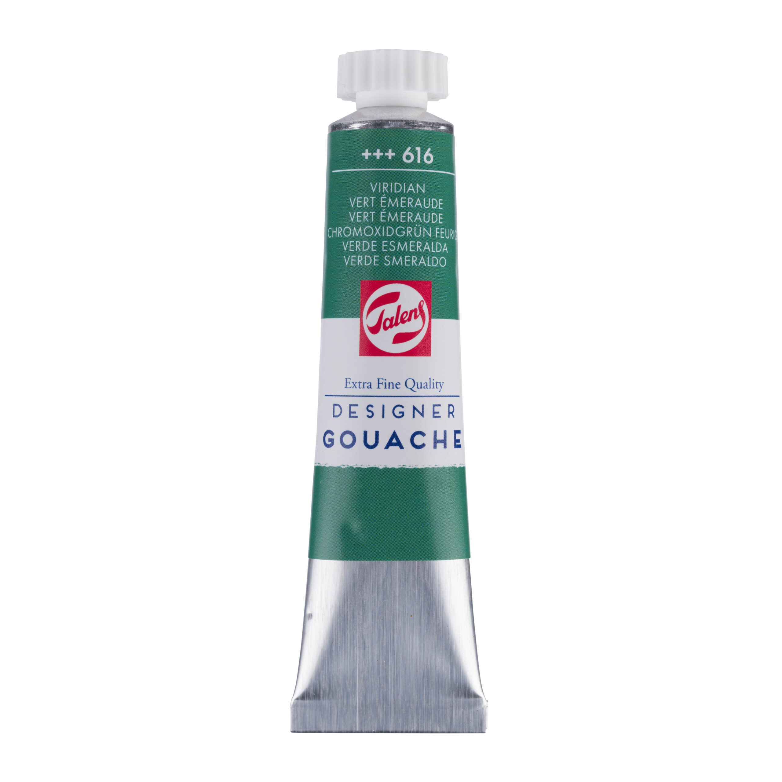 Talens Gouache Extra Fine Quality Tube 20 ml Vert Émeraude 616